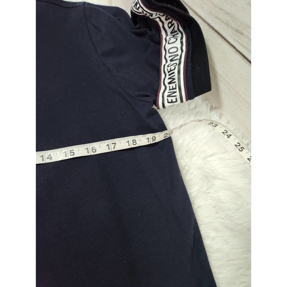 Inimigo Men's Blue Cotton Short Sleeve Button Front Collar Polo‎ Shirts Size XXL - Picture 6 of 7